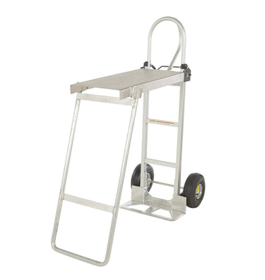 HAND TRUCK W/FOLDING PLATFORM PNEUMATIC